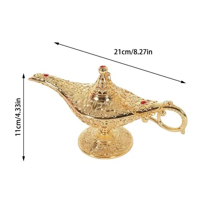 Lampe Aladdin ornement décoratif grande décoration de maison rétro européenne