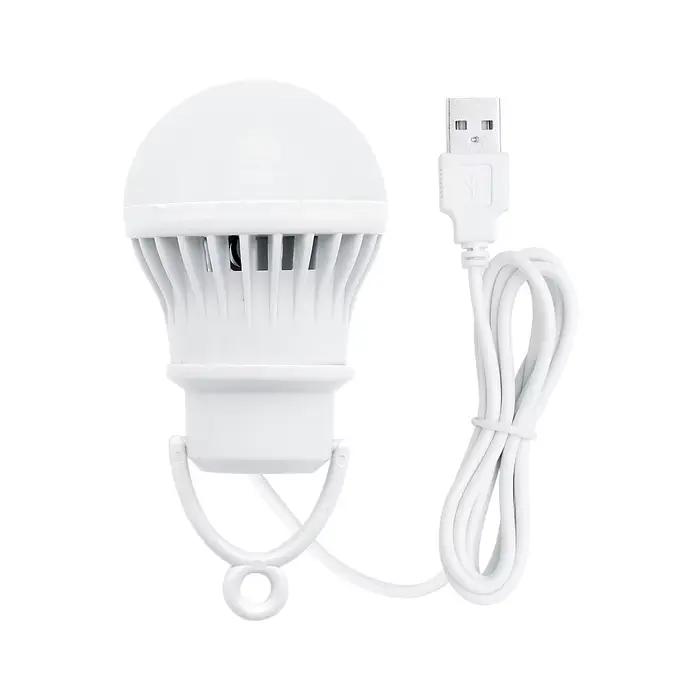 3/5/7W USB lampe ampoule 5V Portable Camping lanterne