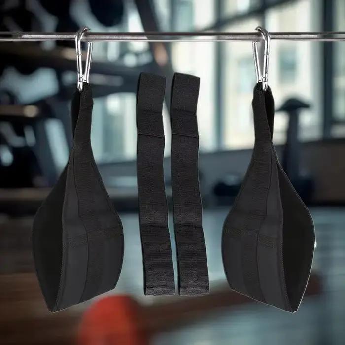 Sangles de suspension AB robustes et résistantes à la déchirure, une paire pour barre de traction, équipement de fitness pour la maison et la salle de sport