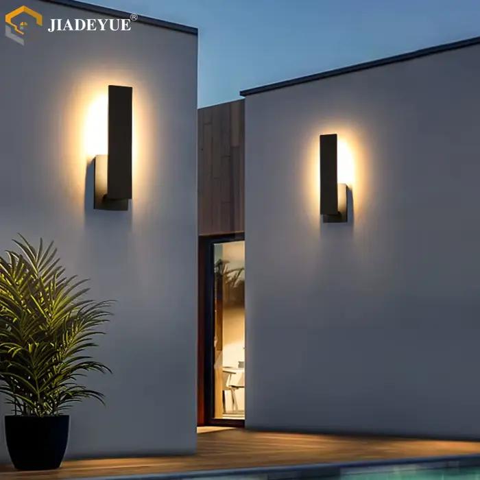 Applique extérieure étanche, balcon de villa LED, entrée, couloir, lampe de cour, éclairage extérieur moderne et simple