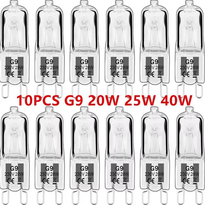 1/10 pièces G9 230V 18W 20W 25W 33W 40W 60W ampoules de lampe à LED perles insérées