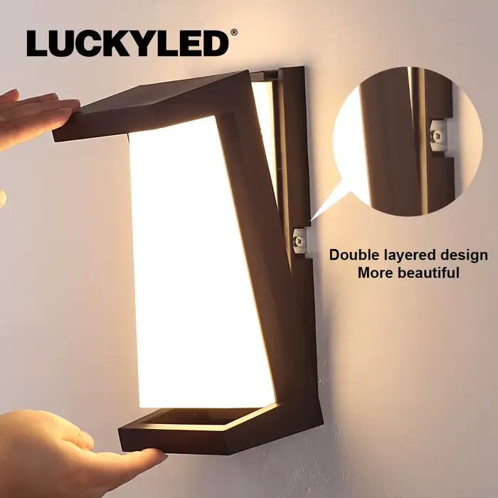 Applique murale extérieure imperméable à LED 24W