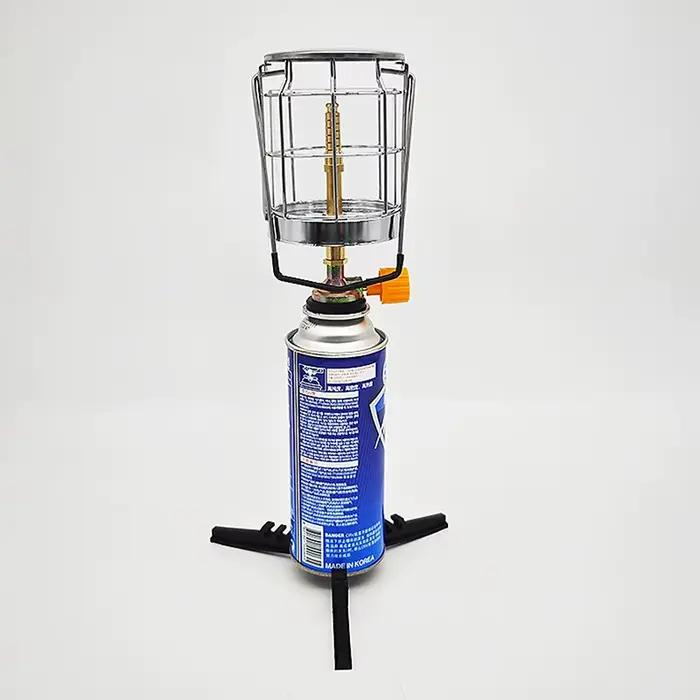 Mini lampe à gaz Camping en plein air lanterne à gaz lumière à gaz lampe suspendue lampe de tente pour pêche de nuit Camping pique-nique sac à dos