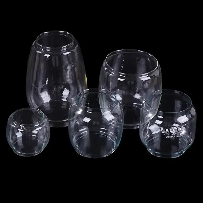 Abat-jour en verre style rétro pour lampe de chevet et extérieur, élégant accessoire d'éclairage circulaire à offrir pour la maison ou les événements spéciaux