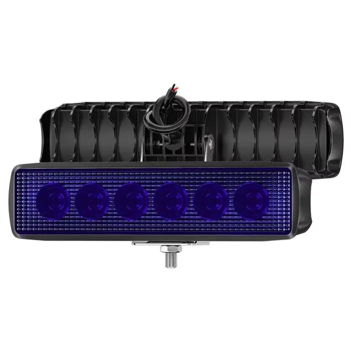Lampe de conduite tout-terrain, éclairage de travail LED pour éclairage tout-terrain, 17W LED, puissance 6 LED, durée de vie 50000H, boîtier en plastique
