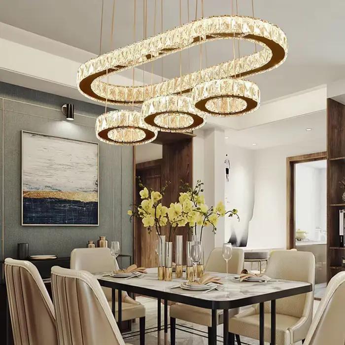 Salle à manger moderne Suspension lustres lumière éclairage intérieur plafonnier suspendu