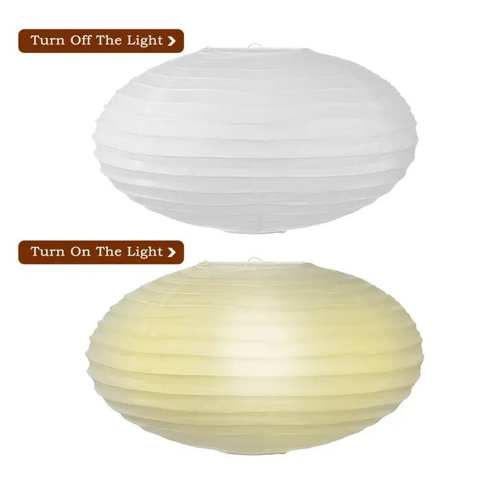 Lampe en papier appliques murales de mariage boules