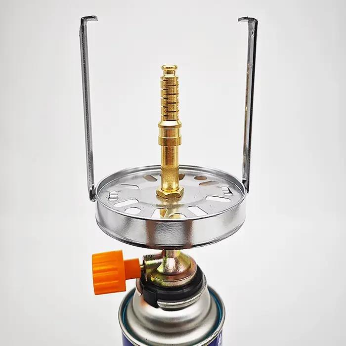 Mini lampe à gaz Camping en plein air lanterne à gaz lumière à gaz lampe suspendue lampe de tente pour pêche de nuit Camping pique-nique sac à dos