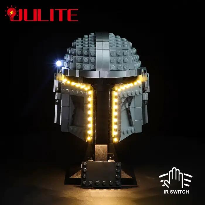 Kit d'éclairage LED pour Wars 75328, casque créatif, jouets à monter soi-même (blocs de construction non inclus)