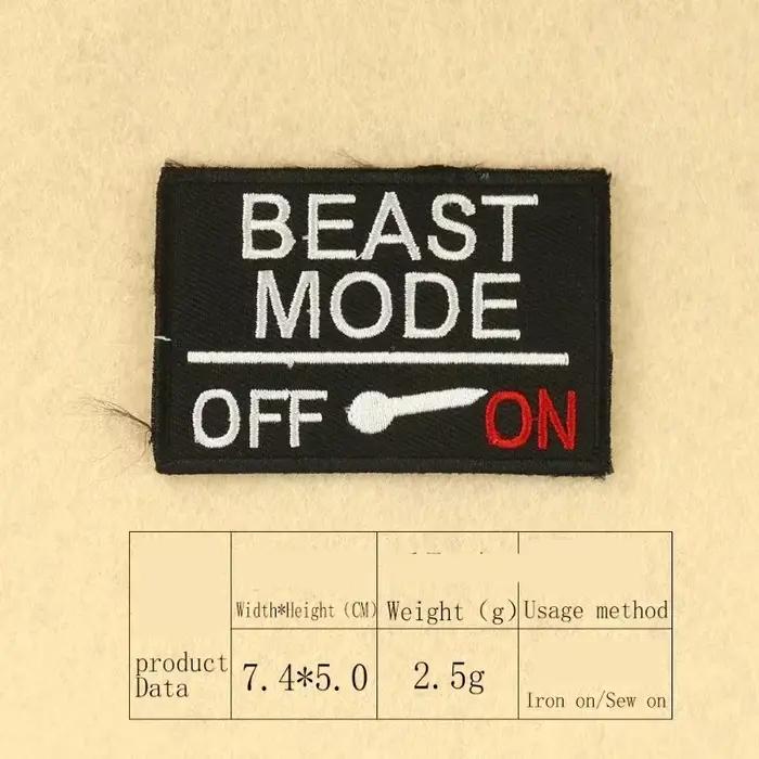 Broderie Informatique : Écusson en Tissu Brodé Zai Burning Edge, Yeux Noir et Blanc, Alphabet, Accessoires de Vêtements DIY