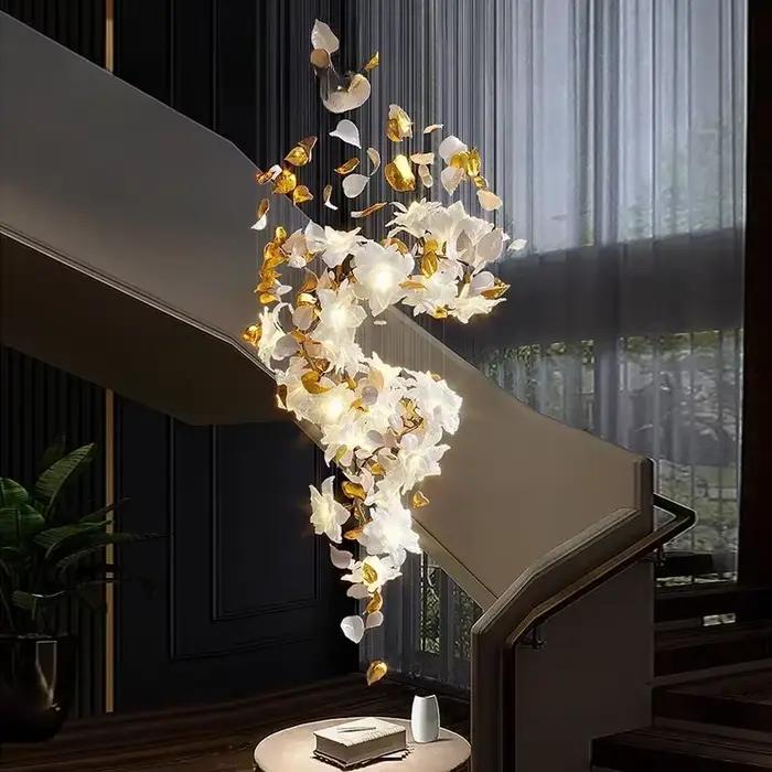 Lampes suspendues nordiques pour plafond Led lustre luminaire et décoration
