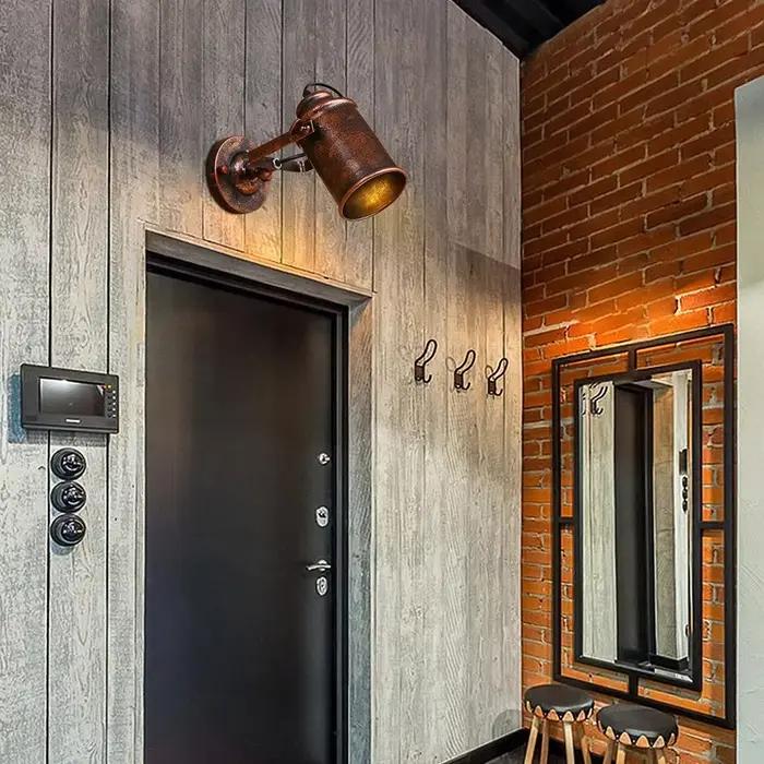 Vintage rétro applique luminaires pour couloir Loft café Restaurant Style industriel pays intérieur décoration de la maison E27