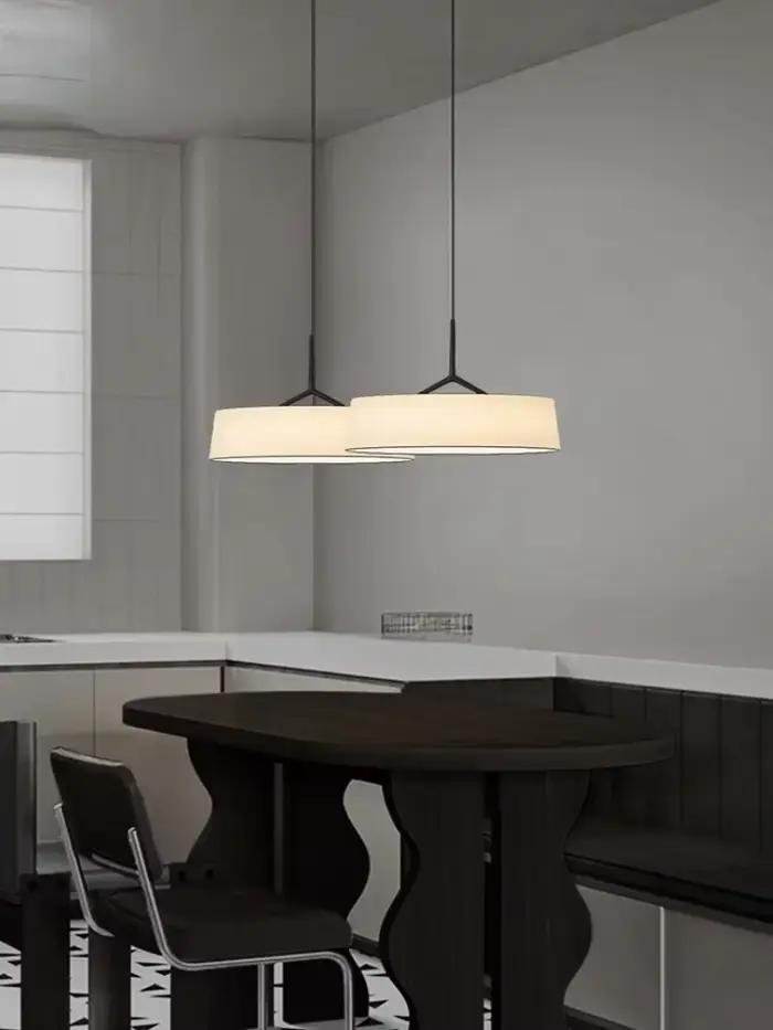2025 Design italien minimaliste individuel pendentif lumières LED moderne suspension lampe cuisine île Restaurant salon café Ta