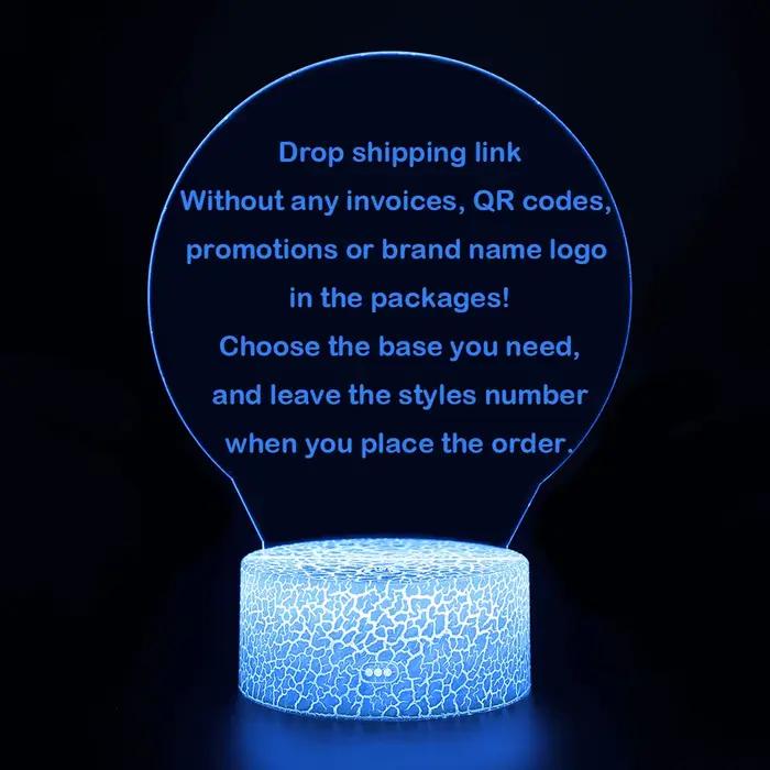 Magiclux Magiclux 3D illusion lampe pendentif LED lumières livraison directe 202400320