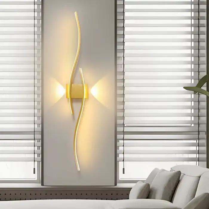 Appliques murales LED modernes, pour chambre à coucher, chevet, intérieur, blanc, pour couloir, allée, éclairage intérieur de la maison