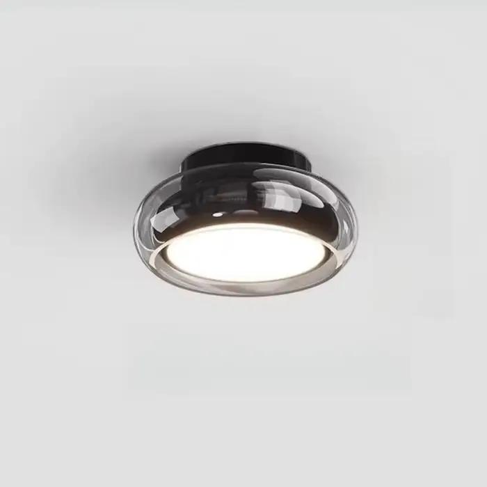 Lampe murale LED en verre style corridor français luminaire créatif artistique entrée porche plafond éclairage décoratif antique vestiaire balcon moderniste