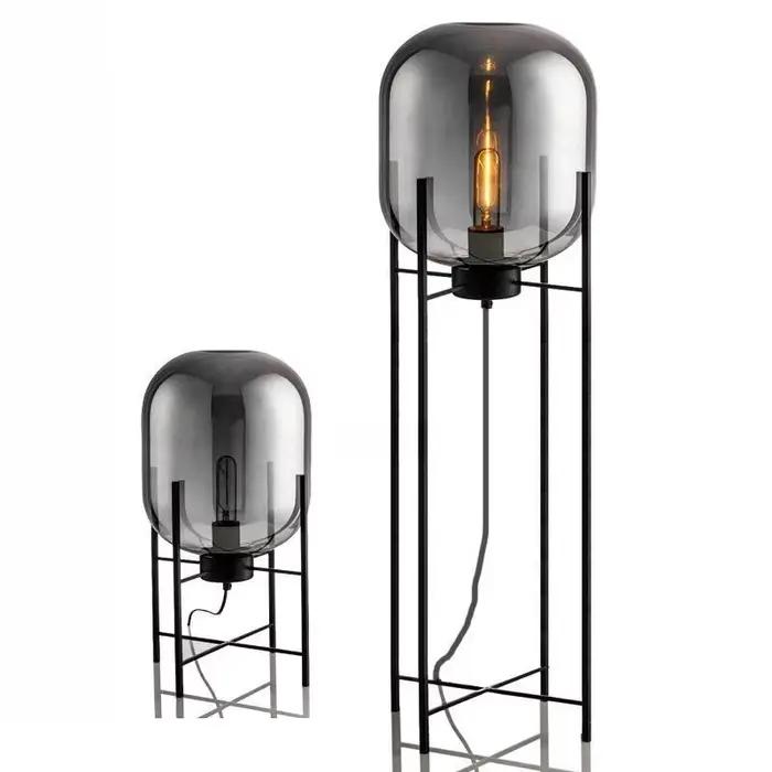 Lampe de sol décorative en verre de style nordique postmoderne