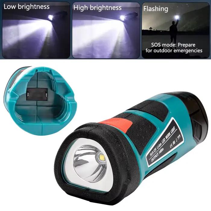 Pour Bosch 3W LED lampe de travail 10.8V-12V lumière portative (sans batterie, sans chargeur) lampes rechargeables au Lithium lampe de poche