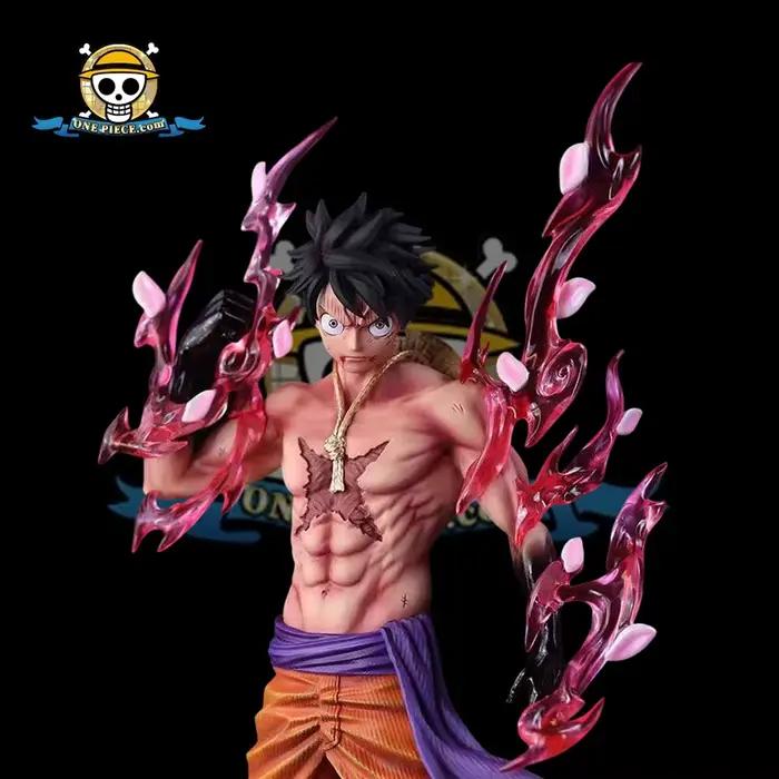 Figurine Bandai One Piece Monkey D. Luffy Shf Luffy, figurines d'action d'anime, collection de jouets, cadeau, ornement de bureau pour ordinateurs, modèle
