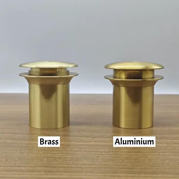 Base de Lampe Molécule Vintage en Aluminium et Laiton pour Salon ou Chambre Occasions Spéciales