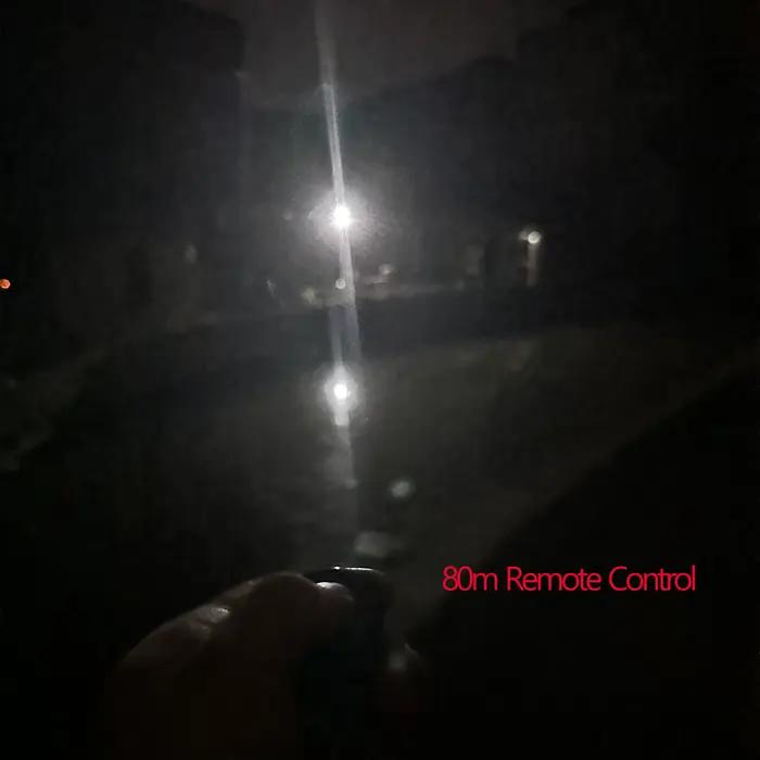 Lumières stroboscopiques pour voiture et moto, Flash Led, lampe d'avertissement Anti-collision, étanche, télécommande sans fil