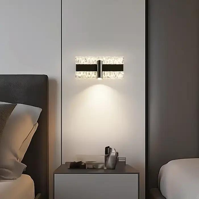 Applique murale LED moderne pour salon lumière LED chambre chevet canapé fond longue bande