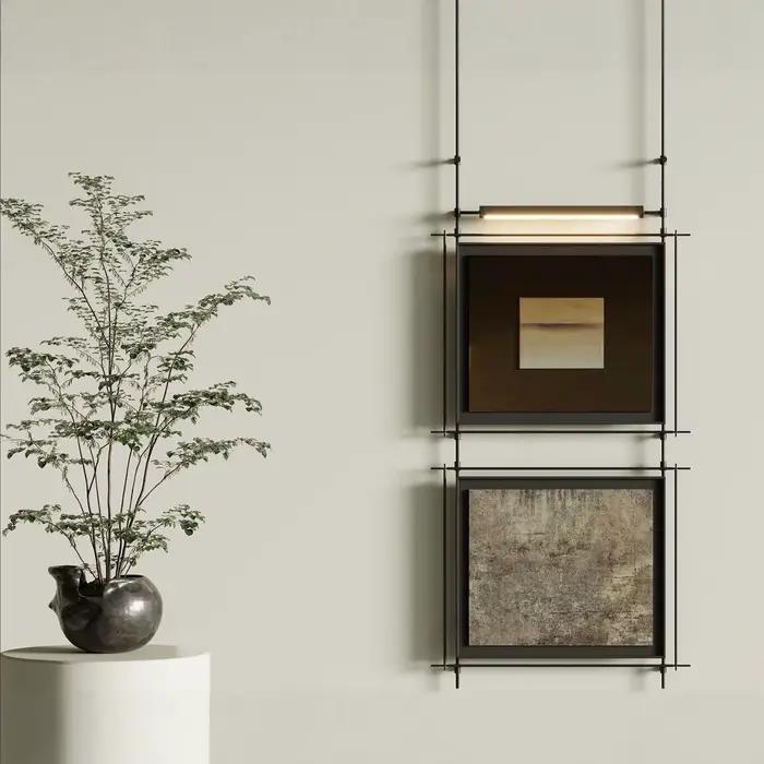 Luminaire mural décoratif LED en métal style Wabi Sabi pour la décoration de la maison, salon, chambre, salle à manger, couloir