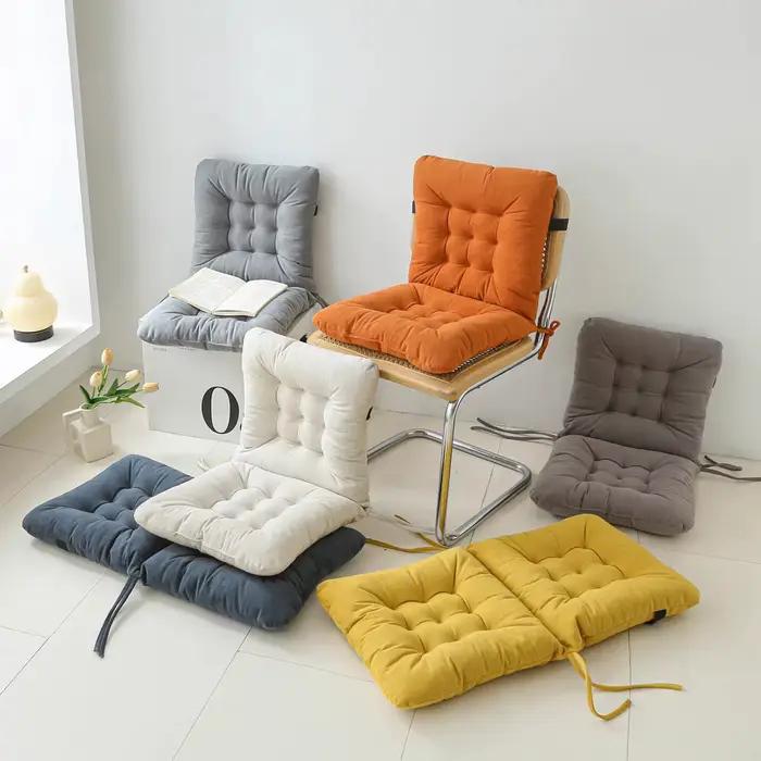 Coussins de siège de chaise une pièce épais, pour la maison et le bureau, coussin de fesses sédentaire, dossiers de baie vitrée