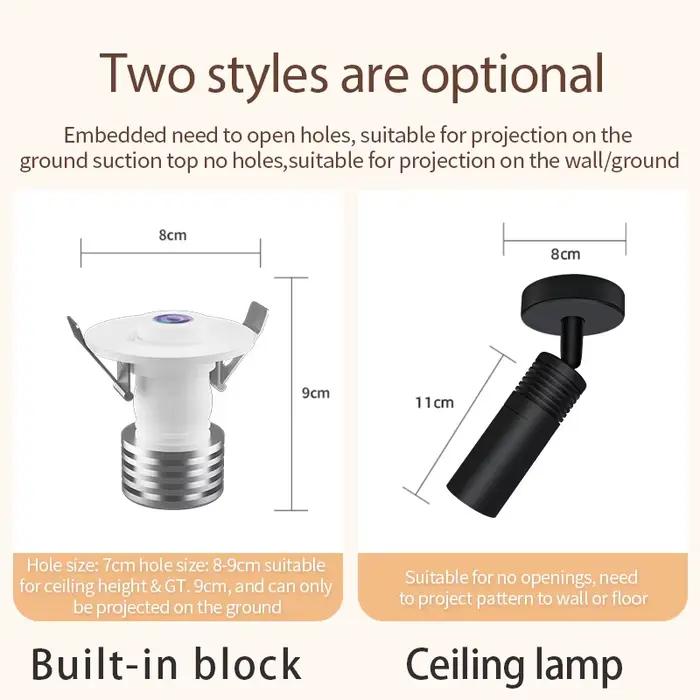 Lampe de projection de lune moderne avec finition polie pour éclairage quotidien à la maison chambre à coucher entrée étude atmosphère paisible et unique