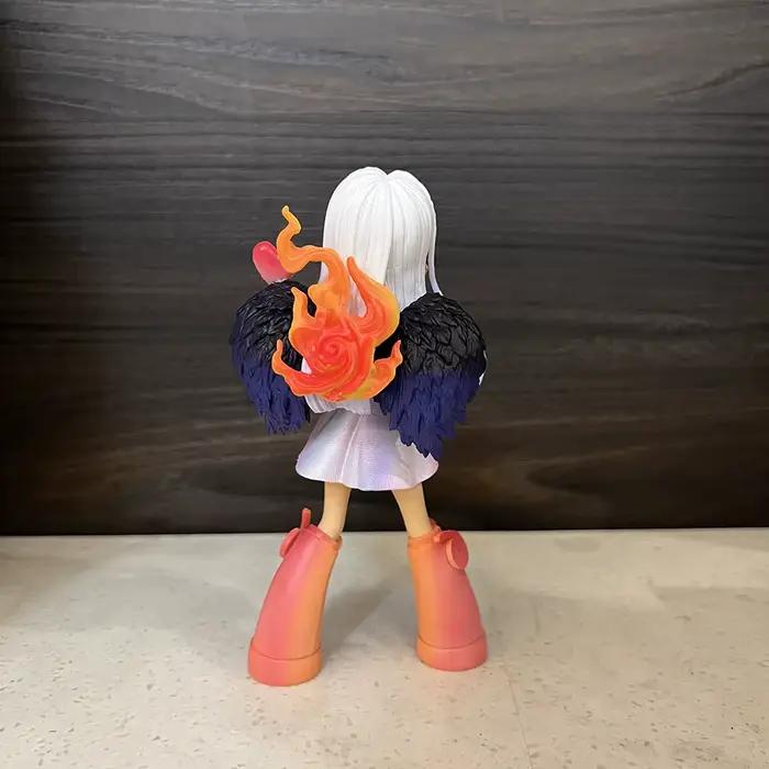 Figurine une pièce de dessin animé Boa · Hancock, 11,5 cm/4,53 pouces, séraphin Hancock, Collection de statues mignonnes en PVC, modèles de jouets cadeaux