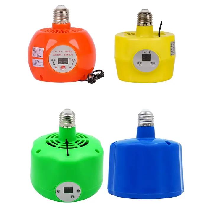 220-240V lampe chauffante pour animaux de compagnie chauffe-Air Animal lumière chaude poulet thermostatique régulateur de température chauffage Reptile boîte chauffage d'air