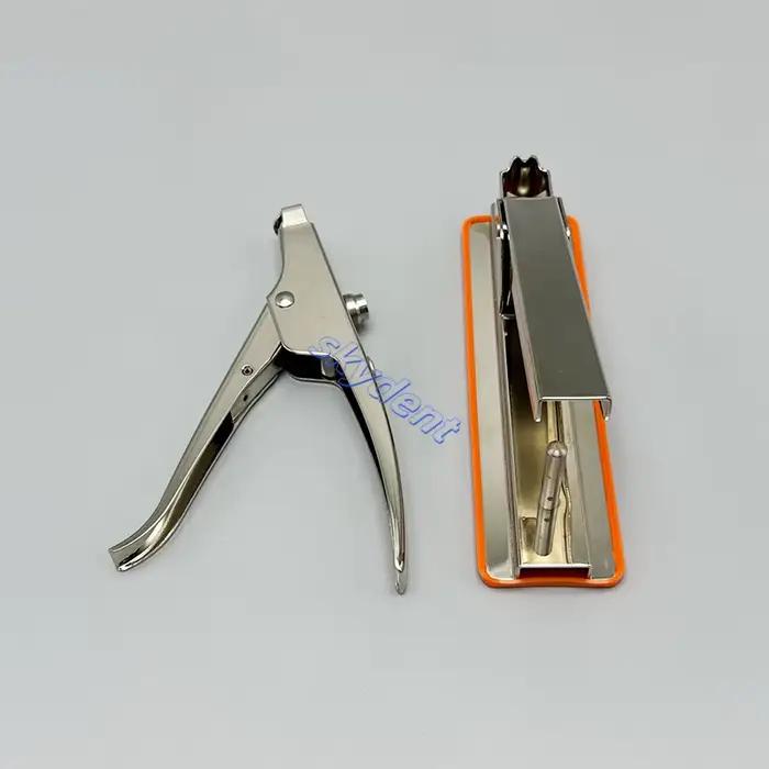 Pistolet applicateur de capsules dentaires, instrument dentaire, pince à capsules, outil pour ciment ionomère de verre