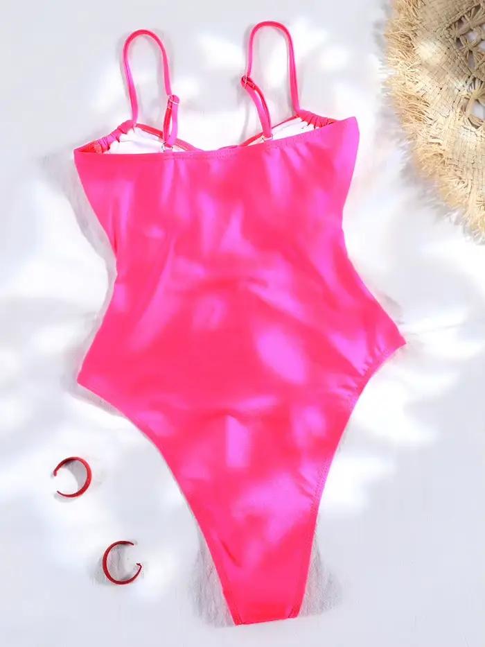 Maillot de bain une pièce, sexy, monokini, amissié, push up, pour femmes