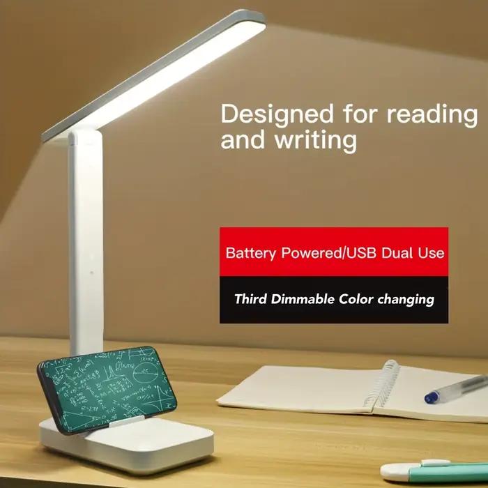 Lampe de bureau pliable pour protection des yeux