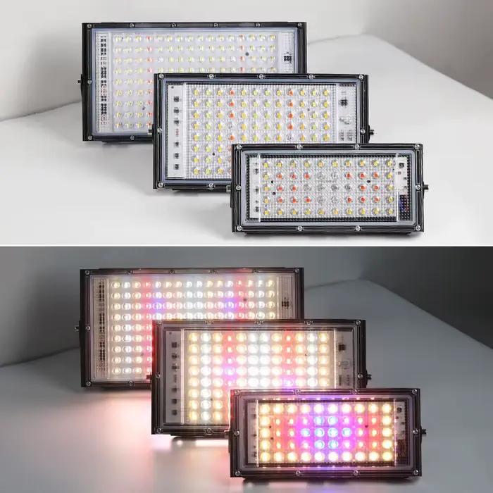 Lampe LED hydroponique pour la croissance des plantes, éclairage pour serre, graines, fleurs, 50W, 100W, 150W, 220V