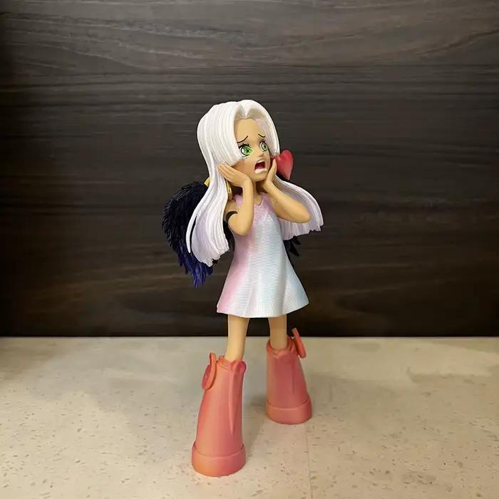 Figurine une pièce de dessin animé Boa · Hancock, 11,5 cm/4,53 pouces, séraphin Hancock, Collection de statues mignonnes en PVC, modèles de jouets cadeaux