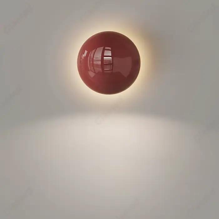Moderne Simple crème vent fer forgé rond applique salon salle à manger étude chambre atmosphère éclairage décoratif