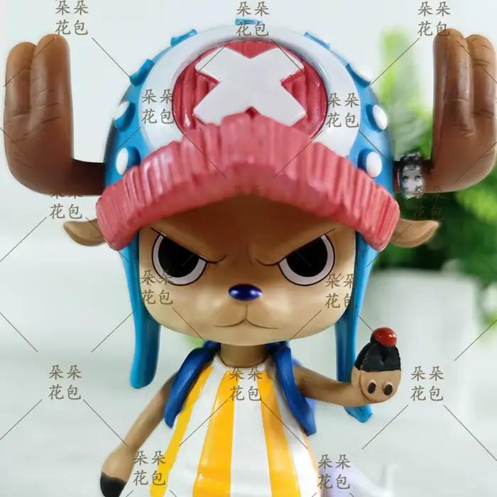 Figurine de collection One Piece Tony Tony Chopper, version Q, mignonne et créative, décoration de bureau pour les fans d'anime
