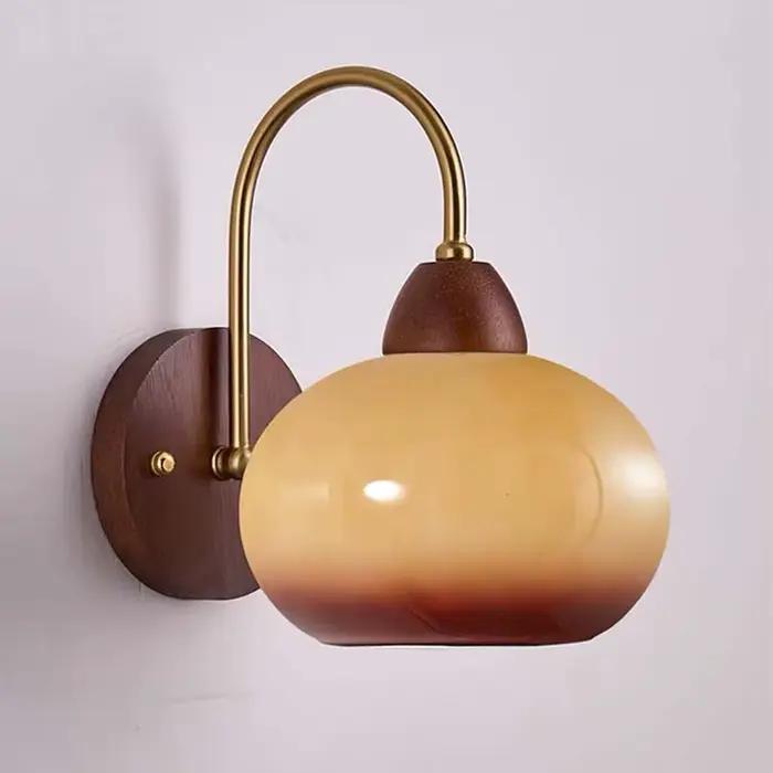 Lampe murale pour chambre à coucher, salon, lampes de chevet, couloir, lampe murale de style chinois, escalier moderne, éclairage mural rétro pour hall d'entrée.