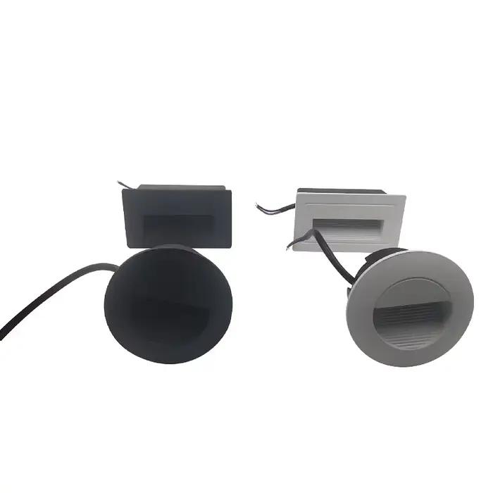 Applique murale 13 LED pour escalier avec boîtier encastré en aluminium