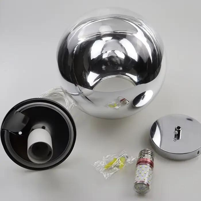 Boule pendentif lumières moderne nordique suspension lustres lampe suspendue éclairage intérieur chambre décor pour salon chambre d'hôtel occasionnels spéciaux