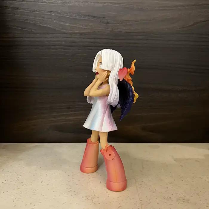 Figurine une pièce de dessin animé Boa · Hancock, 11,5 cm/4,53 pouces, séraphin Hancock, Collection de statues mignonnes en PVC, modèles de jouets cadeaux