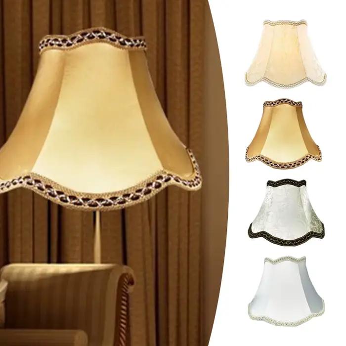 Style européen lampe de Table abat-jour tissu chevet applique murale