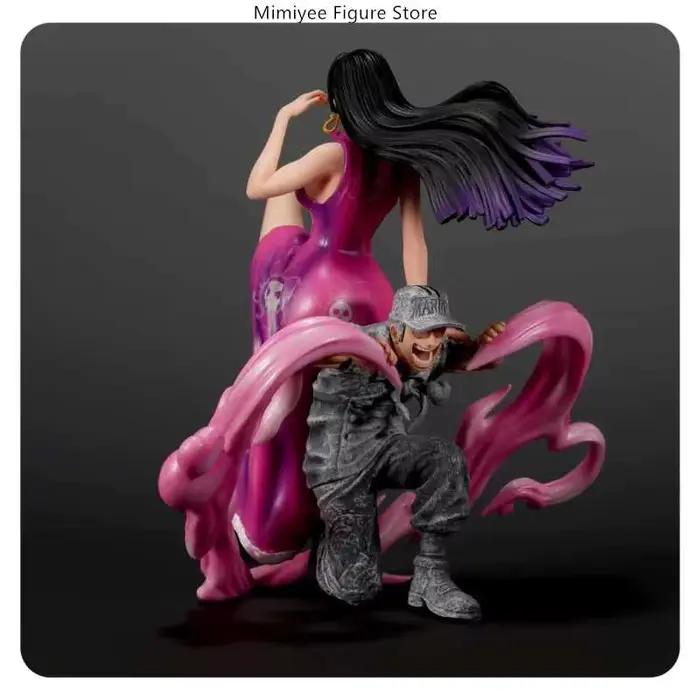 25 cm une pièce Boa Hancock assis Pose Cheongsam Anime Figure modèle Statue Collection bureau décoration cadeau