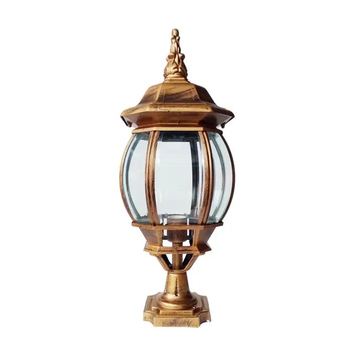 Lampe de poteau simple et moderne pour extérieur, lampe de jardin étanche, lampe de poteau de porte extérieure, lampe murale de portail