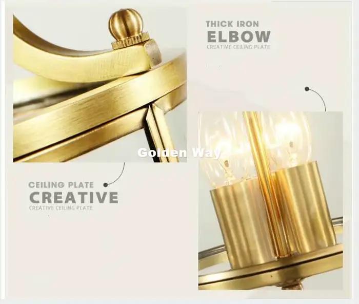 Lampe Suspendue Vintage en Laiton et Verre localité avec Ampoule E14