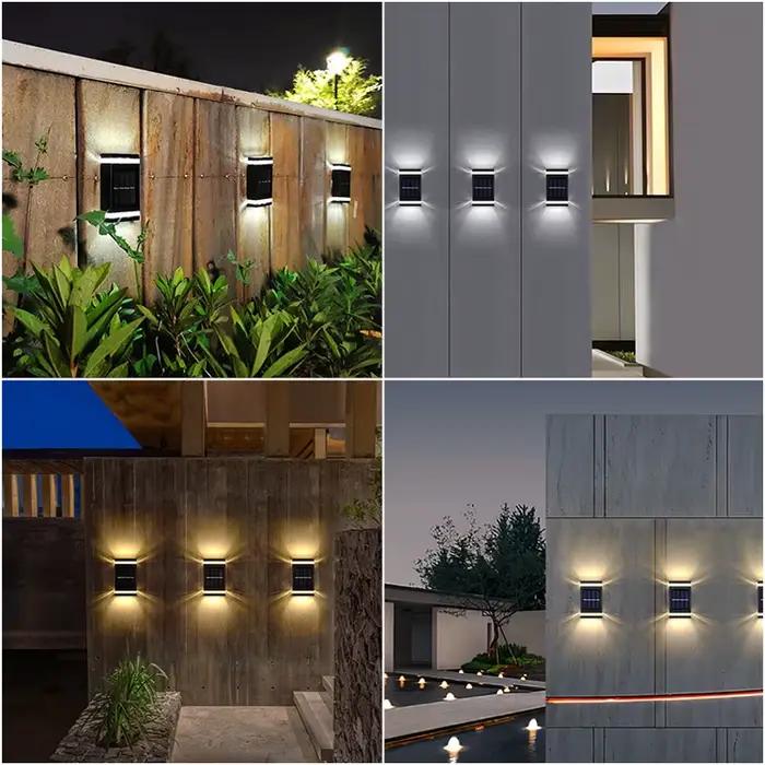 Lampe murale solaire extérieure étanche à énergie