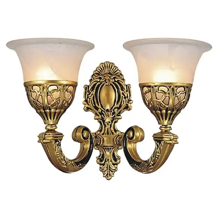 Applique murale européenne rétro mur LED lumière salon maison E27 lampes barre en métal couloir éclairage décoration intérieure