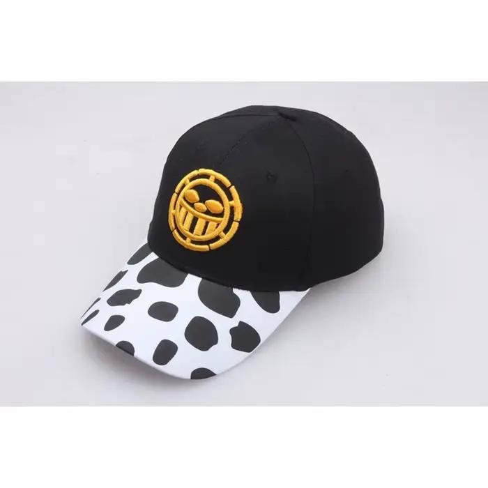 Casquette de baseball One Piece Trafalgar D Water Law, motif dessin animé 2D, pour étudiants, sport, protection solaire, casquette à visière, accessoire d'animation, vente en gros