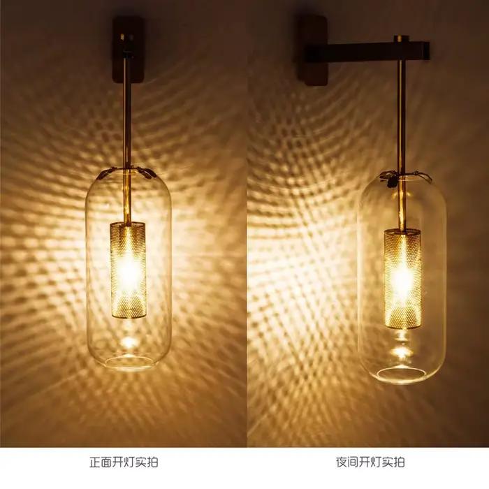 Applique murale de luxe post-moderne lampe texturée minimaliste nordique pour chambre à coucher couloir hôtel décoration de chevet élégante à offrir pour occasions spéciales